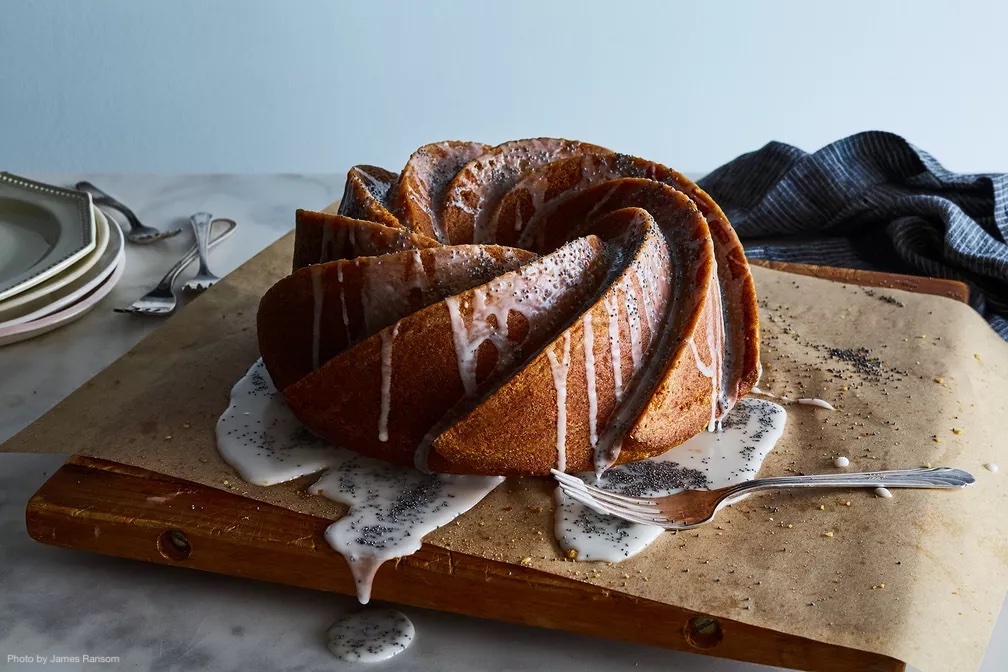 Lemon poppyseed cake photo by James Ransom